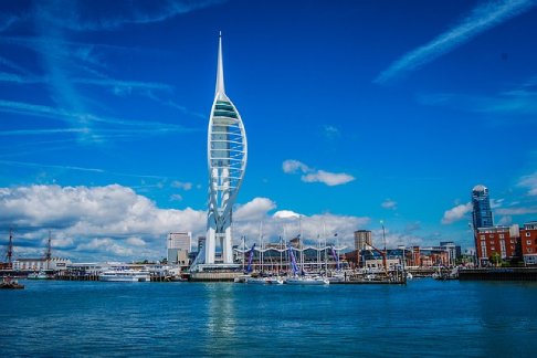 Portsmouth city view