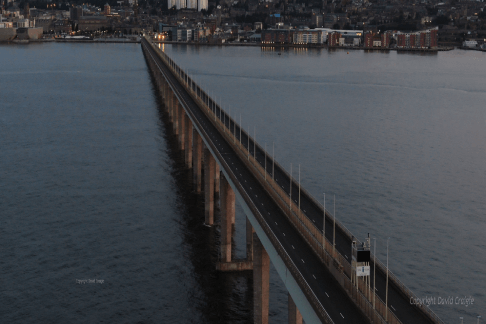 Tay Road Bridge at Dundee